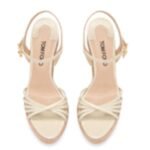 TOM FORD PRINTED LIZARD LEATHER CABANA WEDGE ESPADRILLE IVORY
