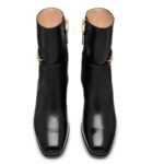 TOM FORD LEATHER WHITNEY ANKLE BOOT