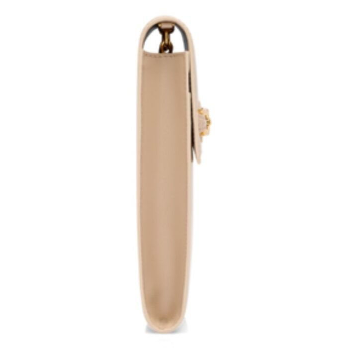 TOM FORD PALMELLATO EFFECT LEATHER PHONE POUCH
