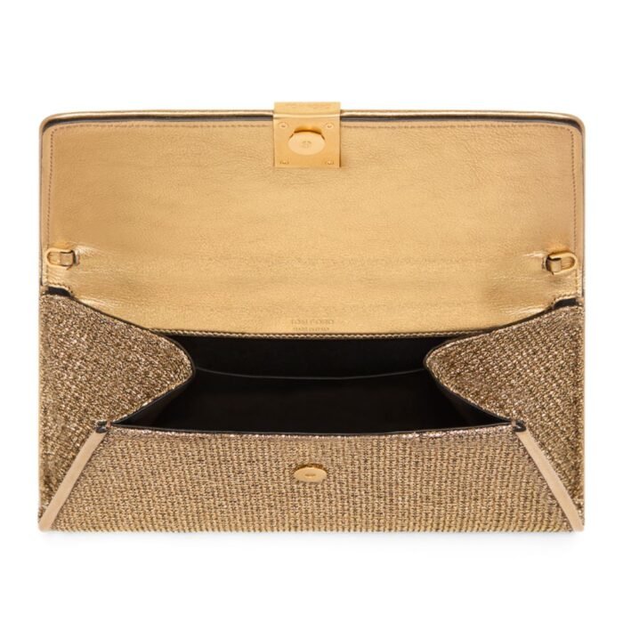 TOM FORD TEXTURED FABRIC NOBILE CLUTCH