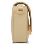 TOM FORD SMOOTH LEATHER WALLIS SMALL SHOULDER BAG CAPPUCCINO