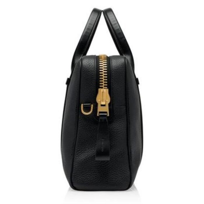 TOM FORD GRAIN LEATHER BUCKLEY BRIEFCASE