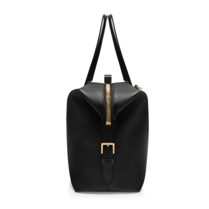 TOM FORD SMOOTH LEATHER SIDE BUCKLE HOLDALL