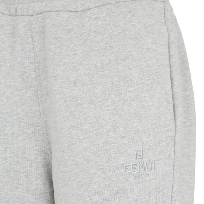 FENDI PANTS GRAY JERSEY