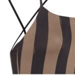 FENDI SWIMSUIT BEIGE LYCRA REVERSIBLE
