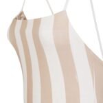 FENDI SWIMSUIT BEIGE LYCRA REVERSIBLE