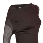 FENDI DRESS DARK PURPLE YARN