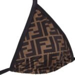 FENDI BROWN LYCRA BIKINI