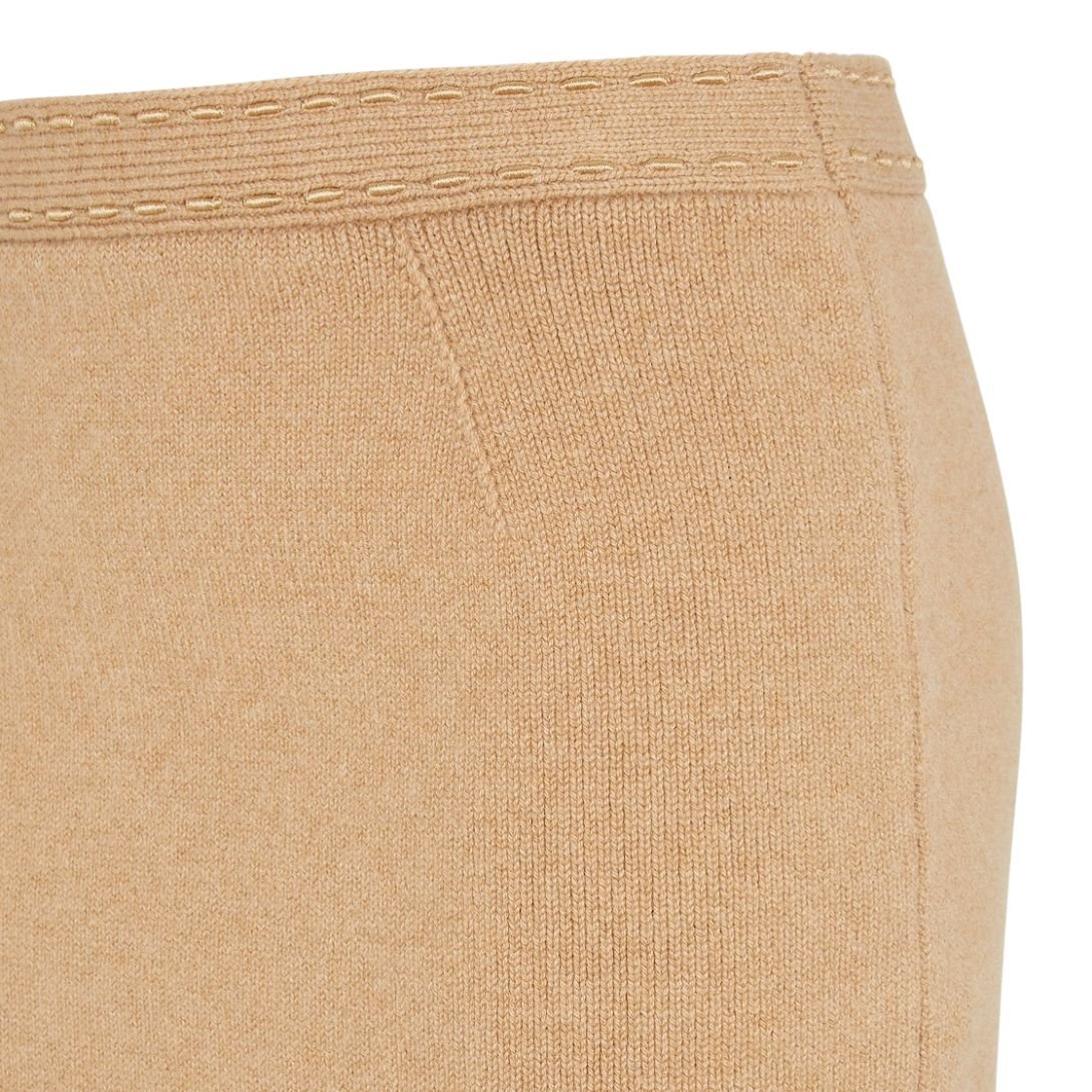 3 FENDI CASHMERE MINI SKIRT