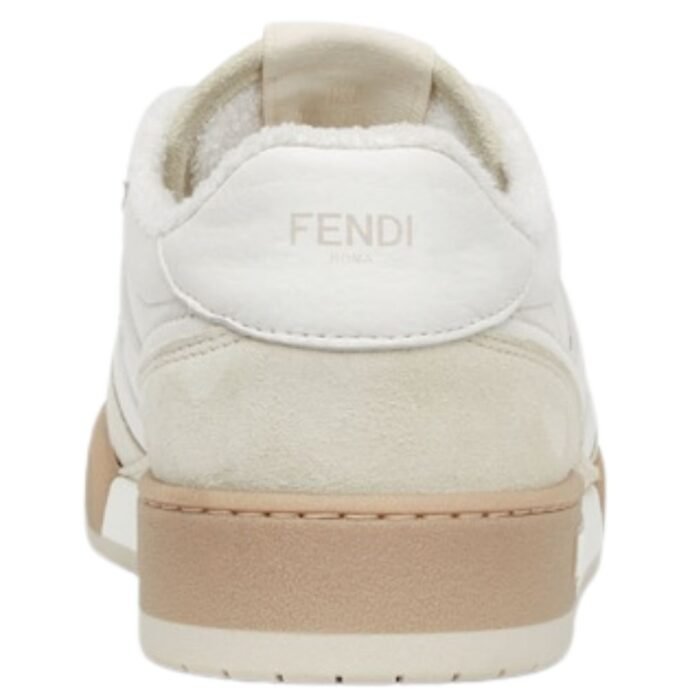 FENDI MATCH SNEAKERS SUEDE LOW TOPS