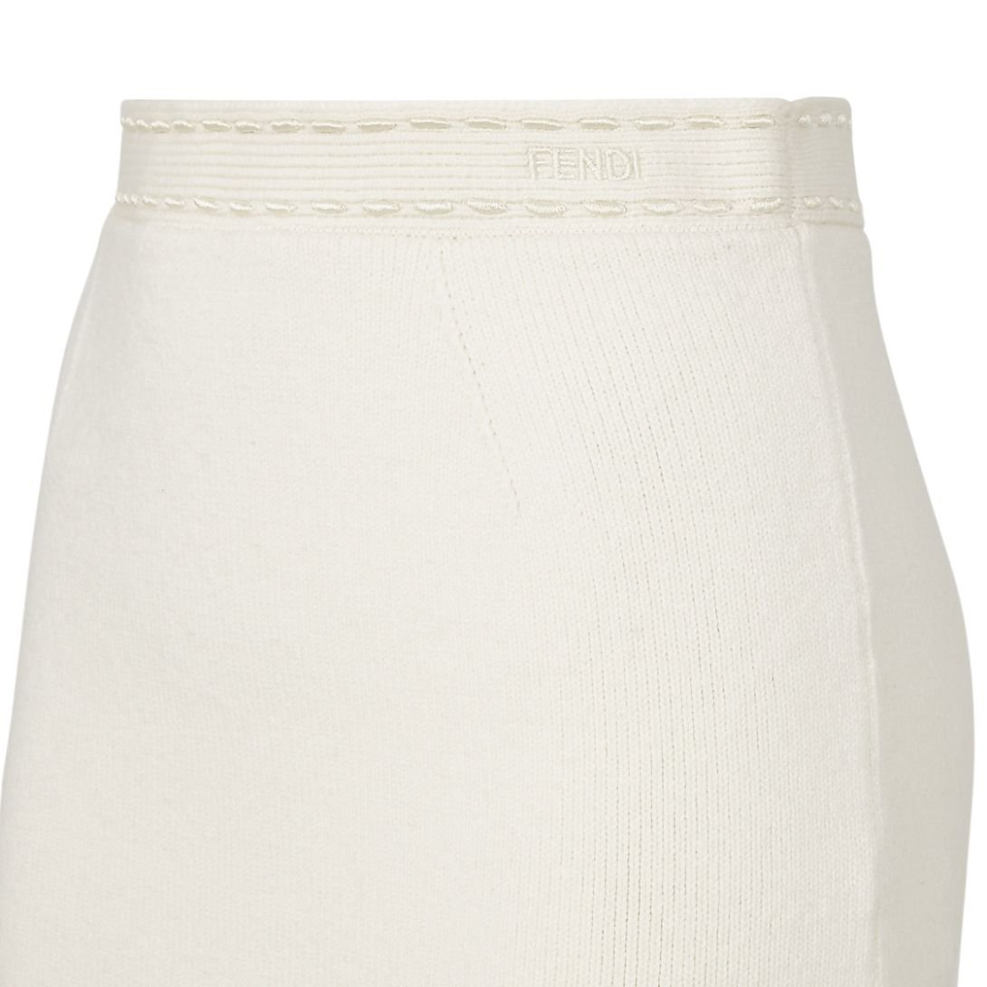 3 FENDI CASHMERE MINI SKIRT
