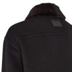 FENDI BLOUSON BLACK CASHMERE GO-TO JACKET