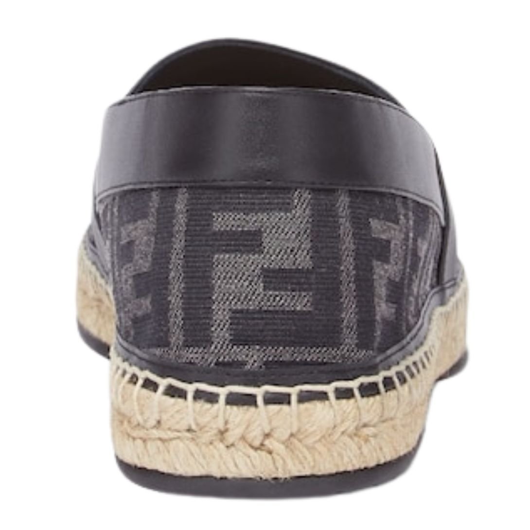3 FENDI FF JACQUARD FABRIC ESPADRILLES