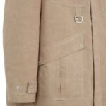 FENDI BEIGE WAXED COTTON BLOUSON