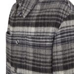 FENDI BLOUSON GRAY FLANNEL GO TO JACKET