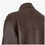 FENDI BROWN DEERSKIN BLOUSON