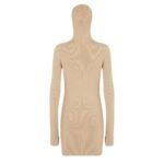 FENDI WOOL AND SILK DRESS