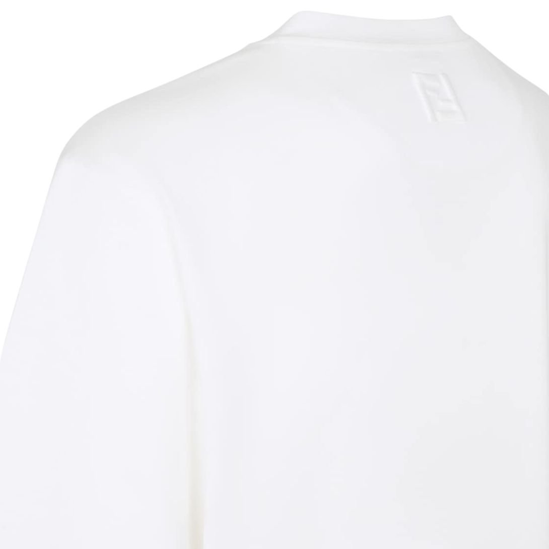 3 FENDI WHITE COTTON FENDILICIOUS T-SHIRT