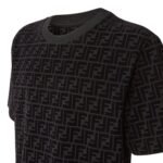 FENDI T-SHIRT IN PIQUÉ