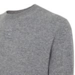 FENDI GRAY WOOL SWEATER