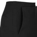 FENDI GRAIN DE POUDRE WOOL SHORTS