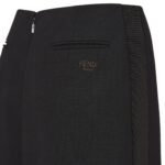 FENDI BLACK CADY SKIRT