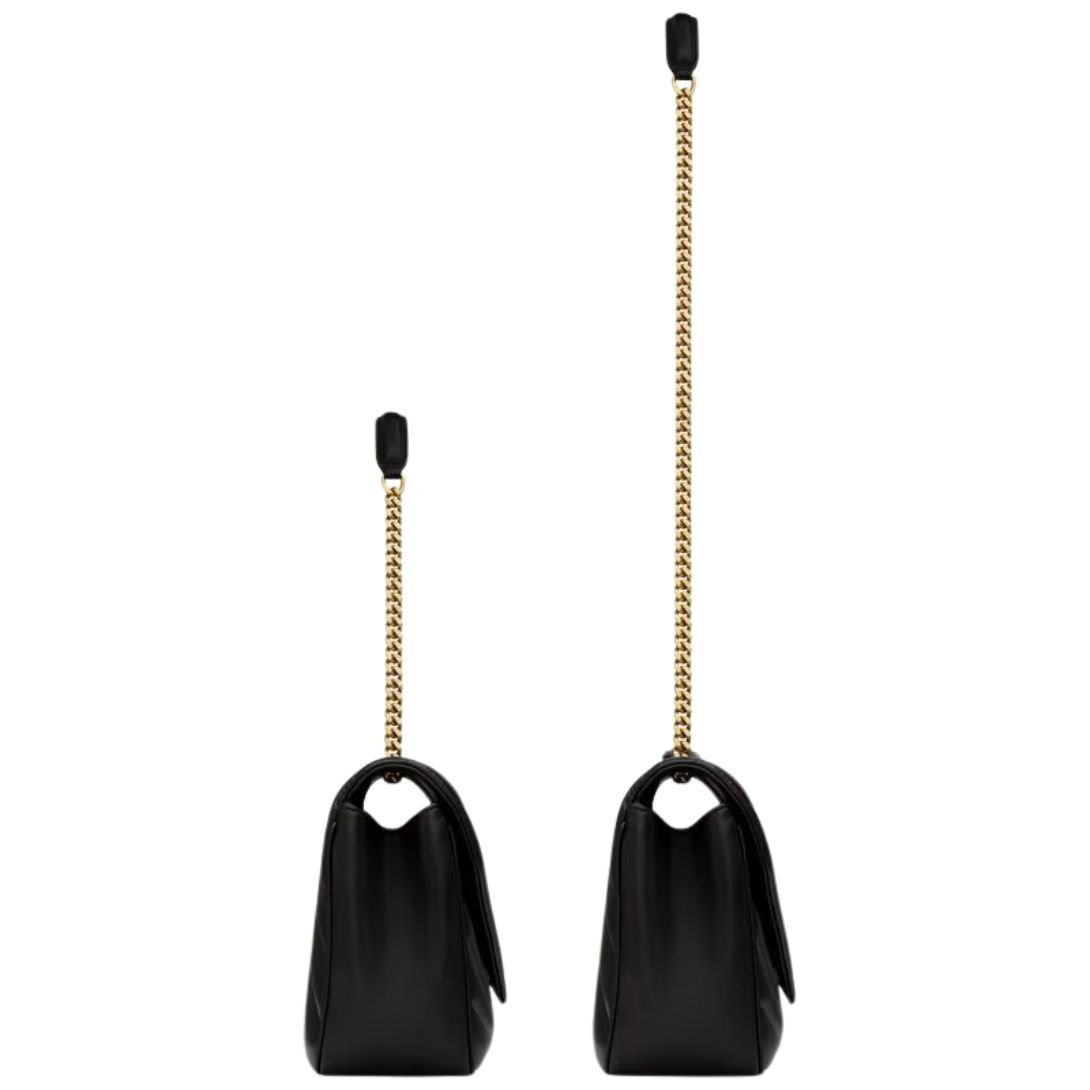 3 SAINT LAURENT LOULOU MEDIUM IN MATELASSÉ LAMBSKIN