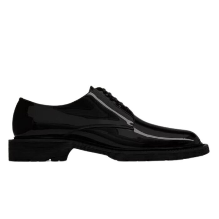 SAINT LAURENT ARMY DERBIES IN PATENT LEATHER