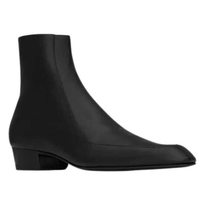 SAINT LAURENT AUGUSTIN BOOTS IN SMOOTH LEATHER