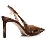 TOM FORD SNAKESKIN ANGELINA SLINGBACK