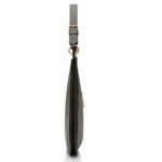 TOM FORD GRAIN LEATHER TARA LARGE CROSSBODY GRAPHITE