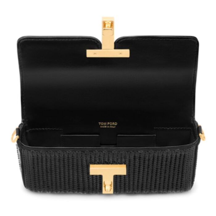TOM FORD BEADED SEQUIN EMBROIDERY WALLIS MINI BAG