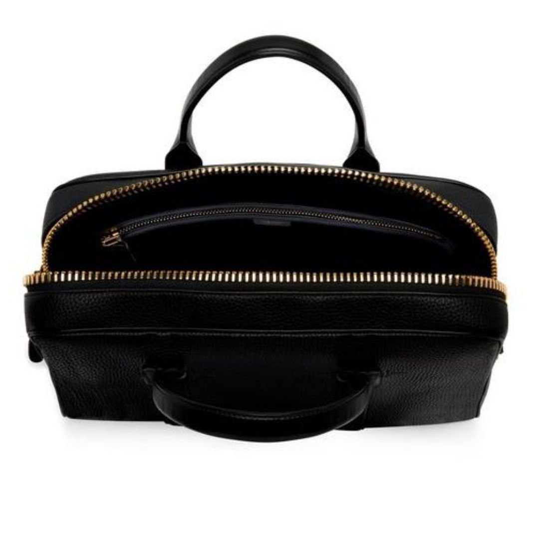 4 TOM FORD GRAIN LEATHER BUCKLEY BRIEFCASE