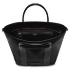 TOM FORD GRAIN LEATHER SHOPPER WITH ZIP