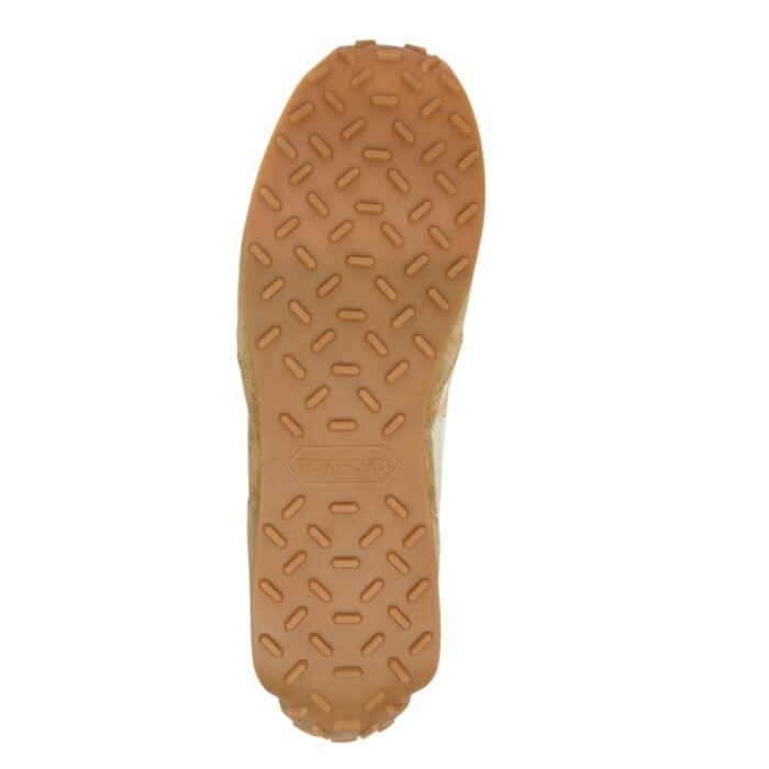 TOM FORD SUEDE MICK SNEAKERS DARK SUGAR