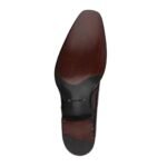 TOM FORD BURNISHED LEATHER ELKAN MONK STRAP