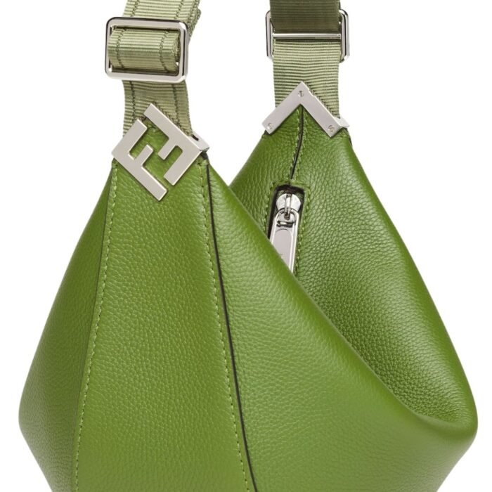 FENDI ROMA LEATHER FENDI MELON SMALL