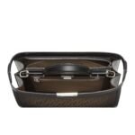 FENDI PEEKABOO ISEEU MEDIUM BROWN FF JACQUARD BAG