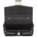 FENDI SOFT TRUNK BAGUETTE PADDED NAPPA LEATHER BAG