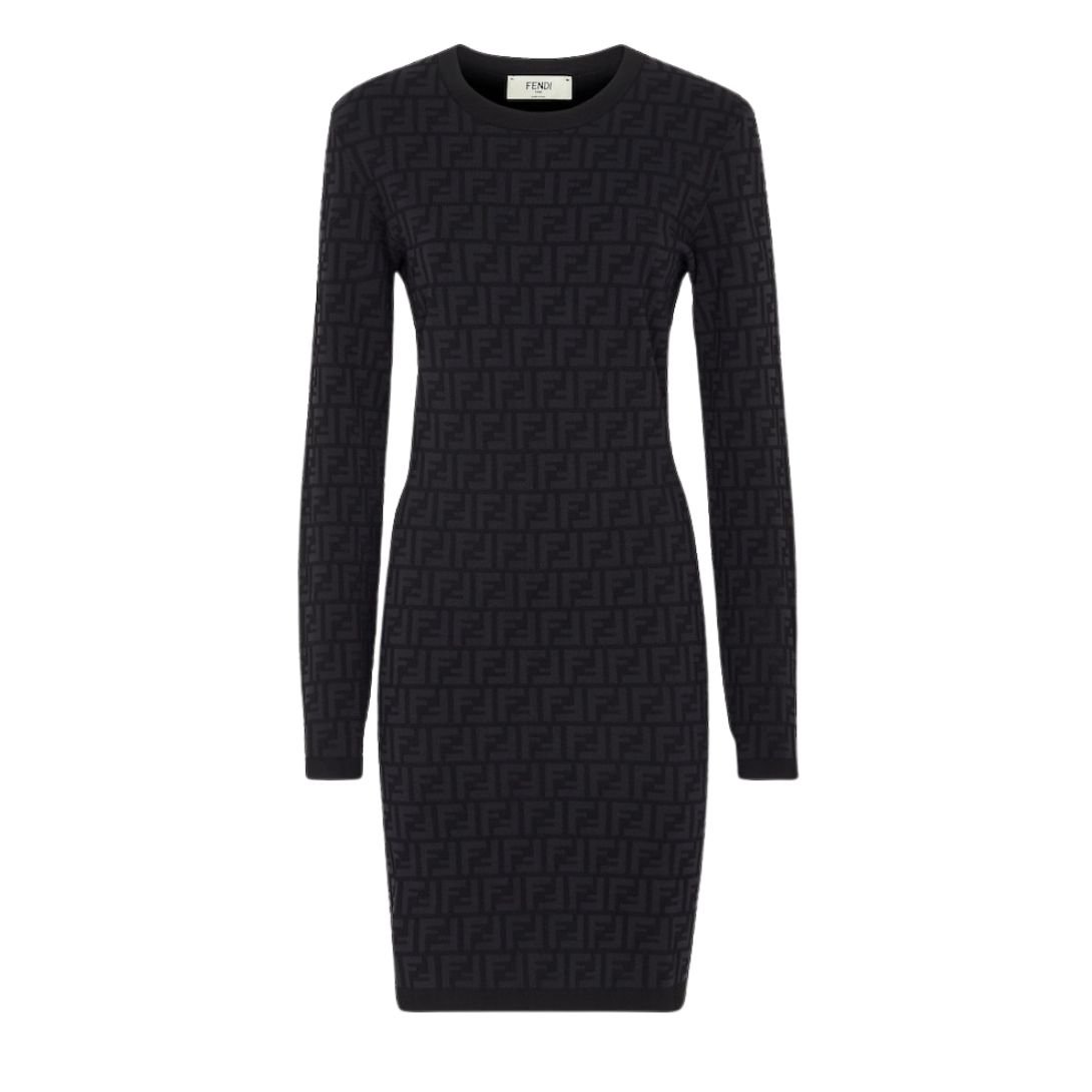 4 FENDI FF VISCOSE DRESS