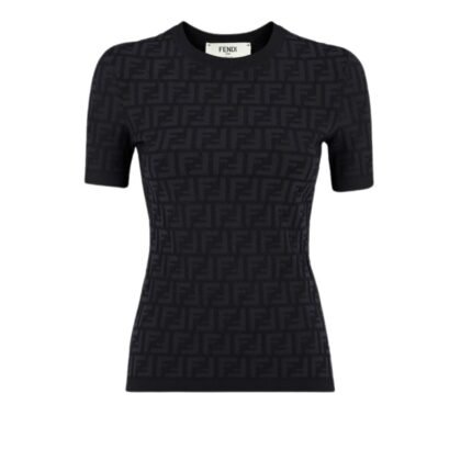 FENDI SWEATER FF VISCOSE JUMPER