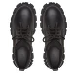 FENDI FORCE LACE-UPS BLACK LEATHER