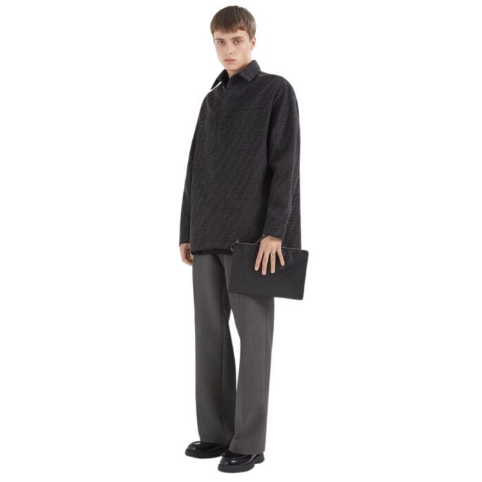 FENDI BLOUSON GO TO JACKET FF CANVAS
