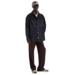 FENDI BLUE FF JEANS JACKET