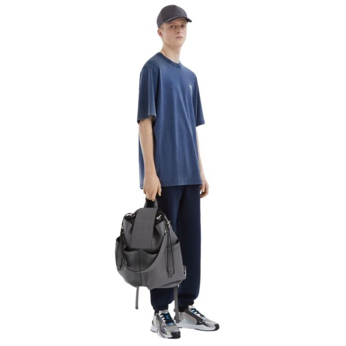FENDI BLUE COTTON PANTS
