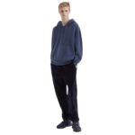 FENDI BLUE WOOL SWEATSHIRT