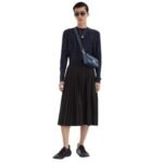 FENDI BLUE WOOL SWEATER