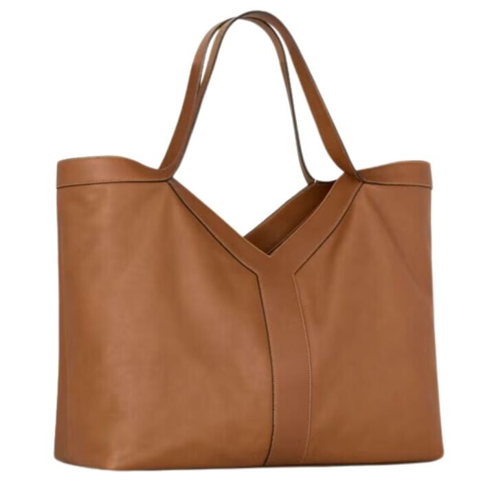 SAINT LAURENT Y TOTE IN LEATHER