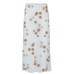 FENDI EMBROIDERED TULLE SKIRT