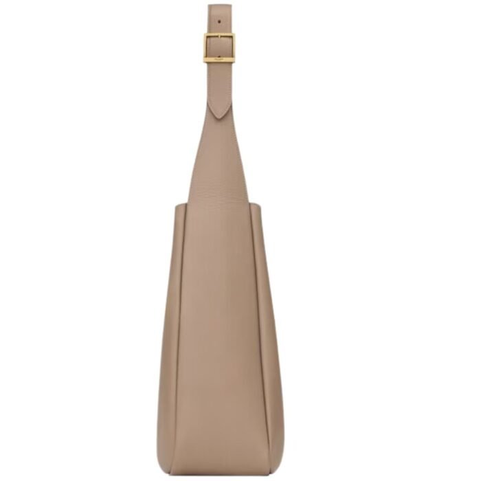 SAINT LAURENT LE 5 À 7 SUPPLE LARGE IN GRAINED LEATHER